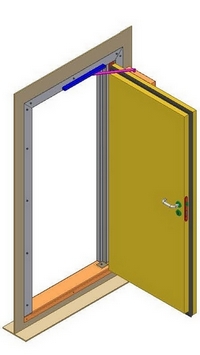 open koeldeur